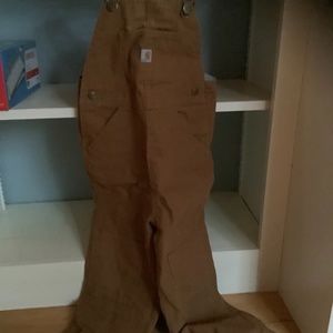 Boys size 4 car hart overalls